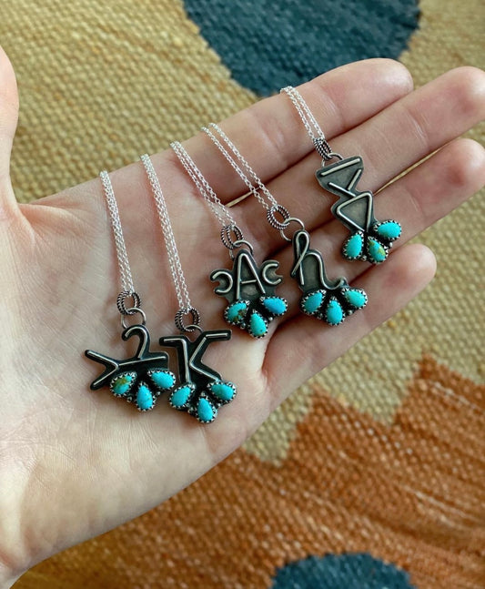 Christmas Orders Brand/Initial Necklace