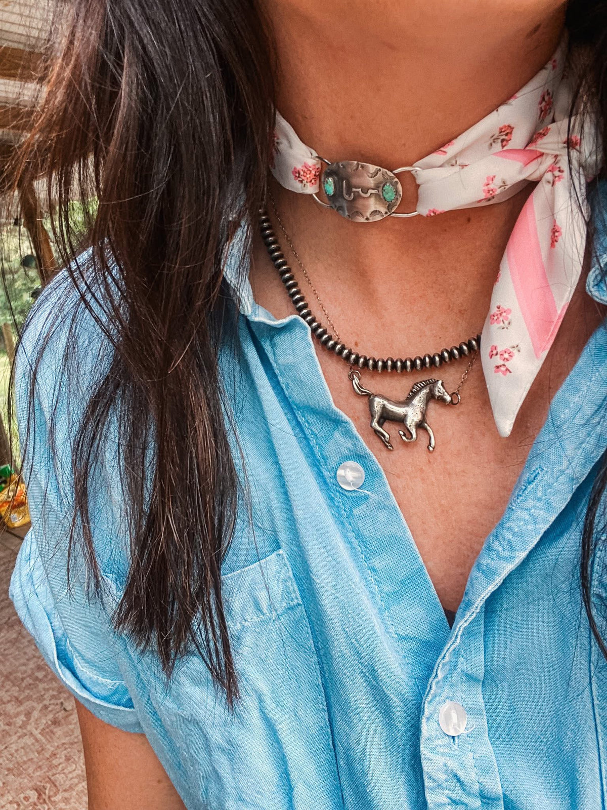 Custom Scarf Slide WITHOUT CHAIN